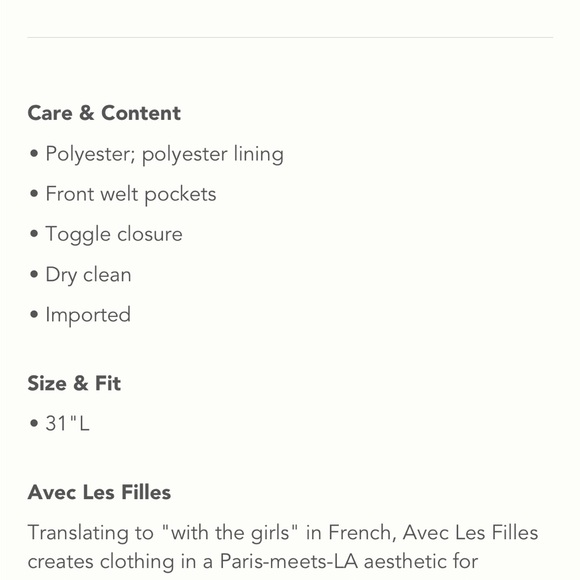 Avec Les filles Sherpa toggle jacket - Picture 7 of 8